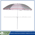 Fashionable Design Use Nylon Umbrella,Steel Pole Beach Umbrella Elegant for Dinner Table Beach Umbrella